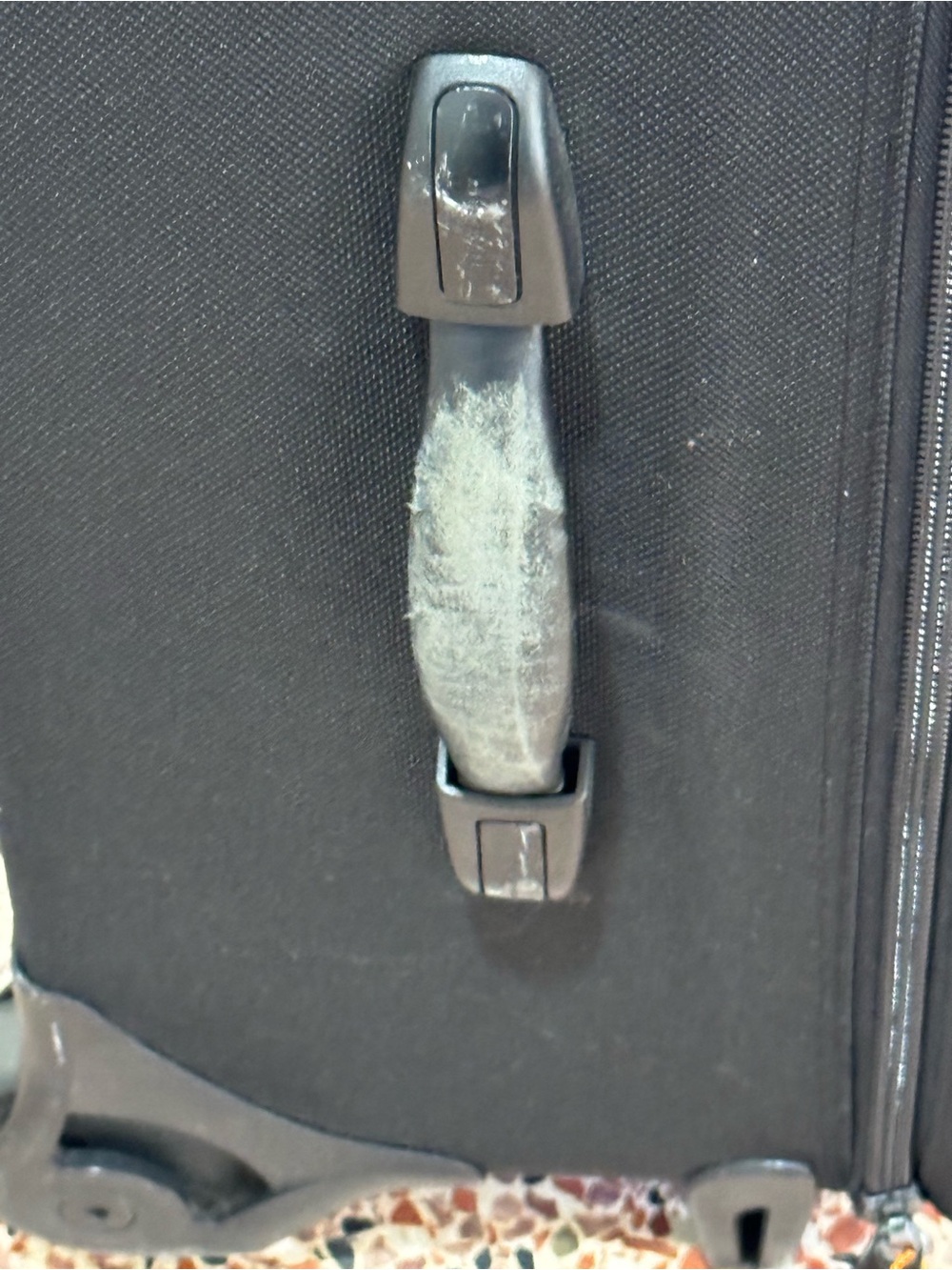 Briggs & Riley Black Carry-On Upright Rolling Travel Suitcase Luggae - Picture 11 of 11